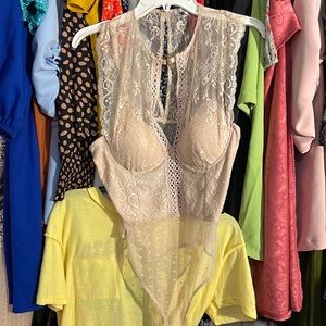 Nude bodysuit